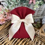 Sacchetto rosso granata cm 16x19 collezione Palette